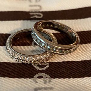 Henri Bendel gold plated rings